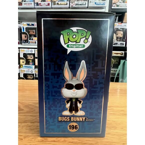 VAULTED LEGENDARY LE Bugs Bunny as Morpheus Funko Pop #196 Matrix Looney Tunes - Picture 2 of 6